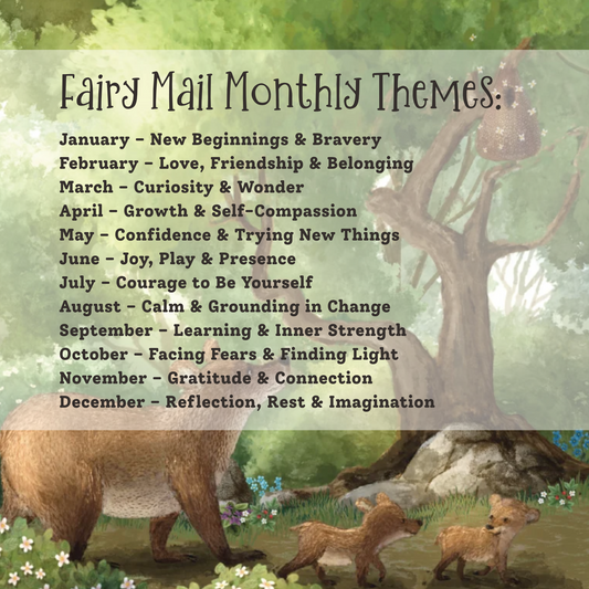 Fairy Letter Monthly Themes