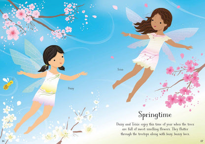 Little Sticker Dolly Dressing Treetop Fairies : Usborne
