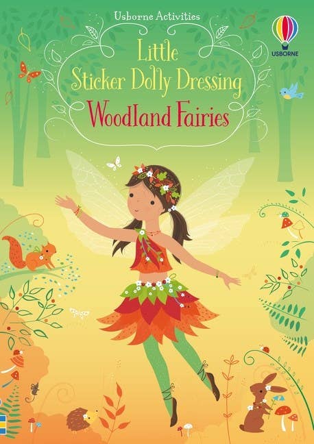 Little Sticker Dolly Dressing Woodland Fairies : Usborne