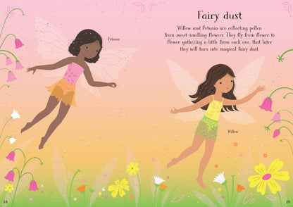 Little Sticker Dolly Dressing Woodland Fairies : Usborne