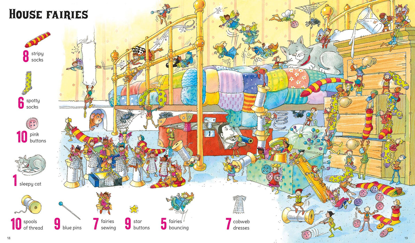 1001 Things To Spot In Fairyland: Usborne