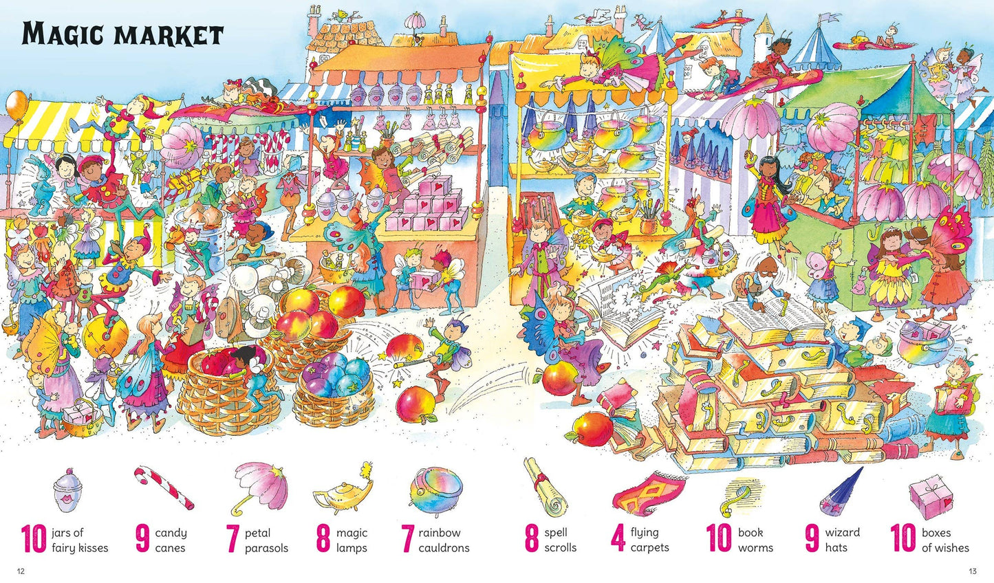 1001 Things To Spot In Fairyland: Usborne