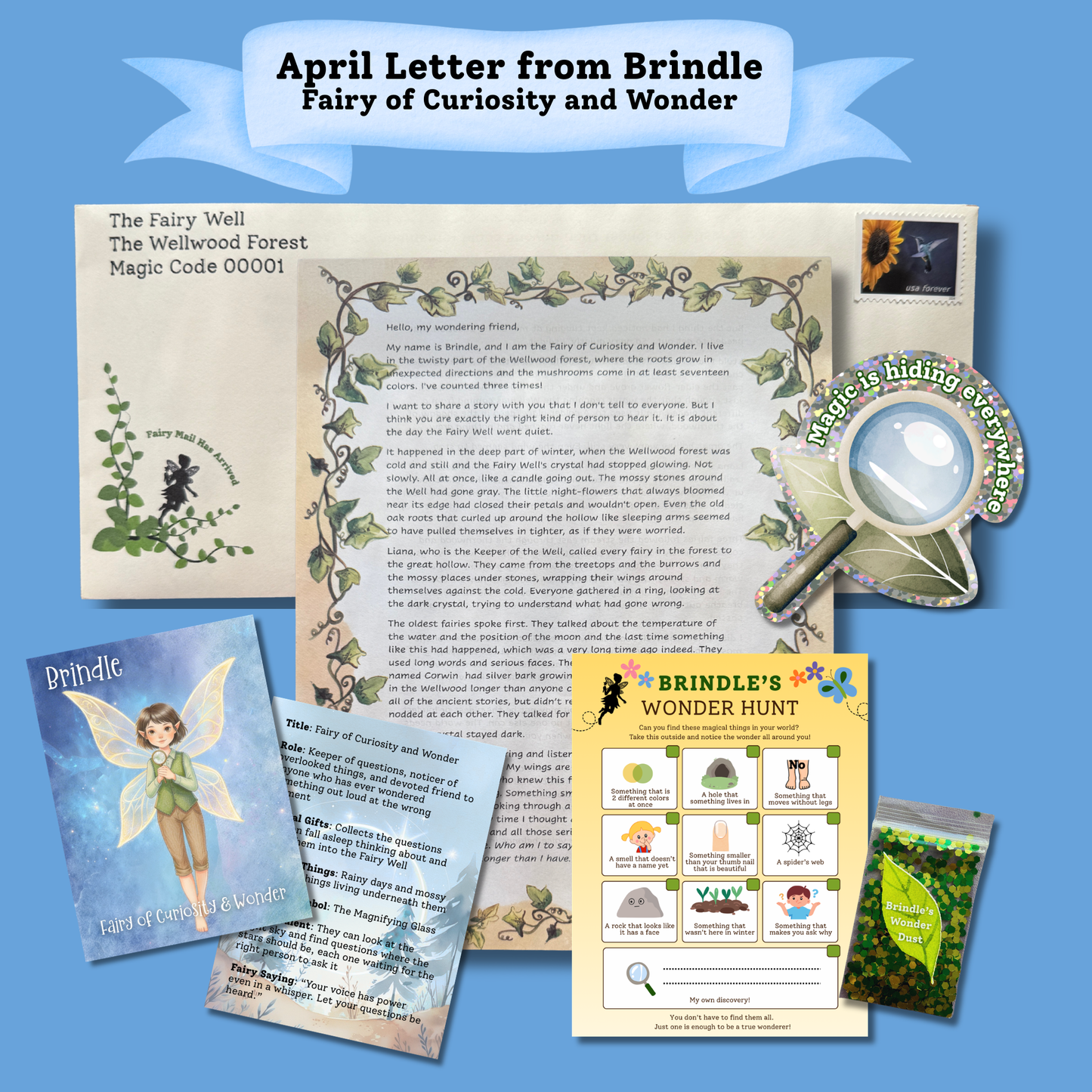 Fairy Letter Post for Encouraging Curiosity