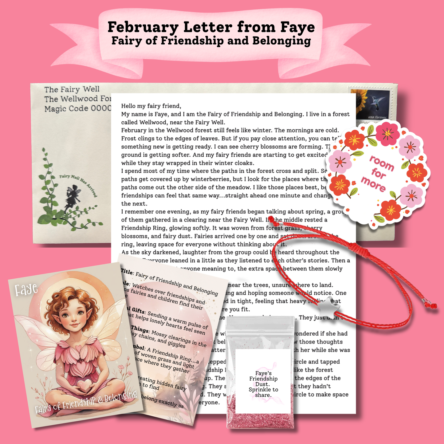 Fairy Letter for Friendship and Belonging