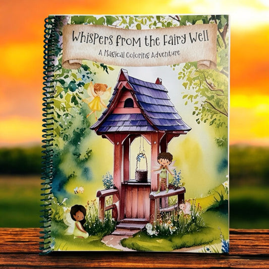Whispers from the Fairy Well Coloring Book- Ages 3-7