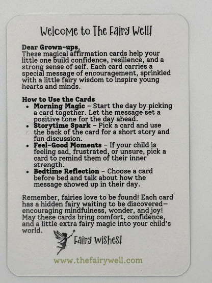 Children's Affirmation Cards- Ages 3-7