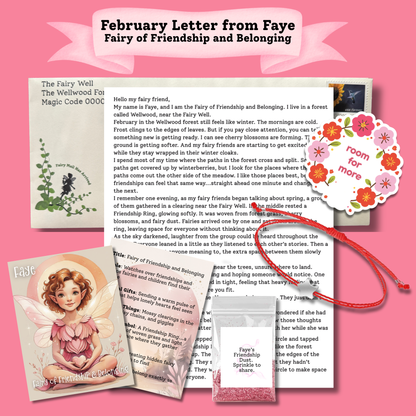 Fairy Letter for Friendship and Belonging