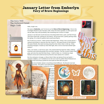 Fairy Letter for Bravery