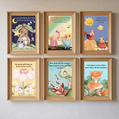 Positive Affirmation Wall Art for Kids