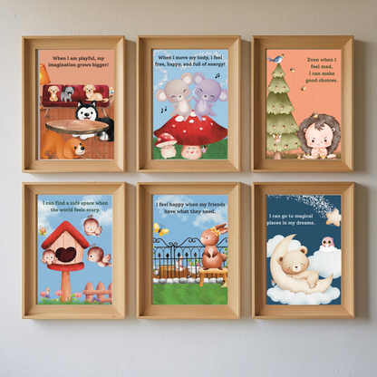 Magical Affirmation Prints for Kids (Ages 0–7)