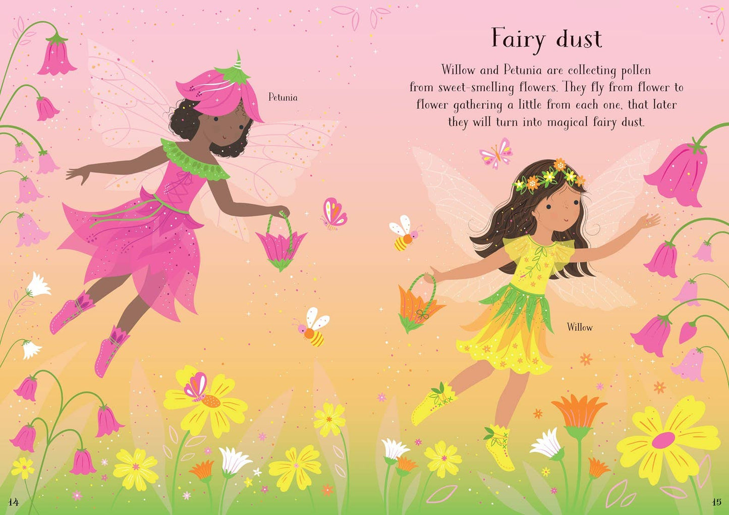 Little Sticker Dolly Dressing Woodland Fairies : Usborne
